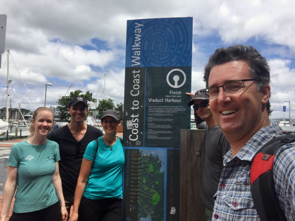 coast to coast walk finish viaduct auckland 1